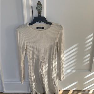 Reformation cream dress